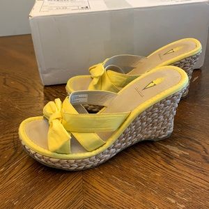 Cute Wedge Sandals, size 9